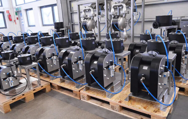 ATEX HDPE PTFE diaphragm pump