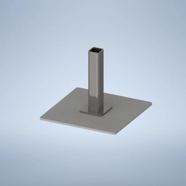 Stationary Photo of a platform foot