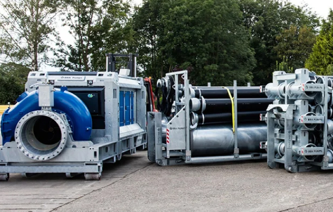BA700G-D810 pump in use