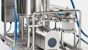 A render of a CIP Skid System