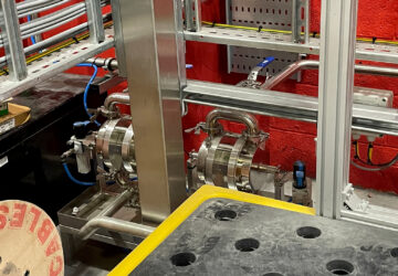 Catalyst Pumping System featuring LEAP (Low Energy) Diaphragm Pumps
