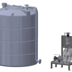 Controlled Waste Effluent Handling System for Chemical Cleaning Facility