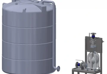 1500L Bunded Tank Emptying System