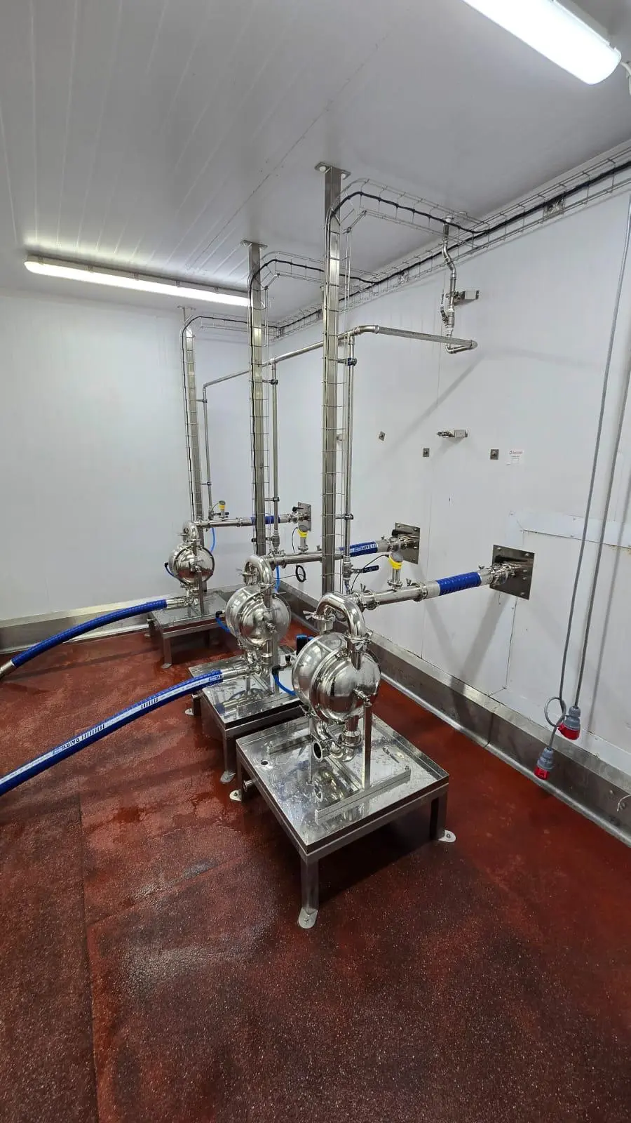 Mayonnaise Batching System Hygienic Pipework