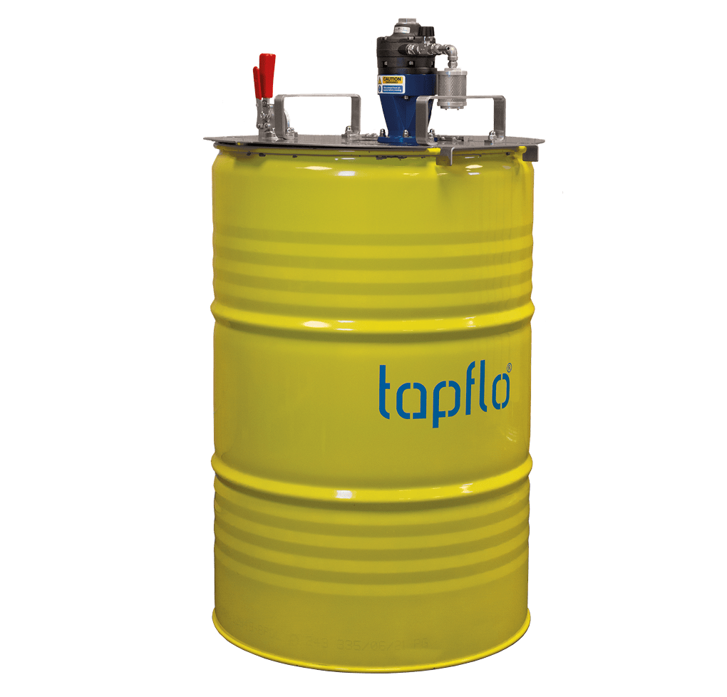 yellow drum with lid