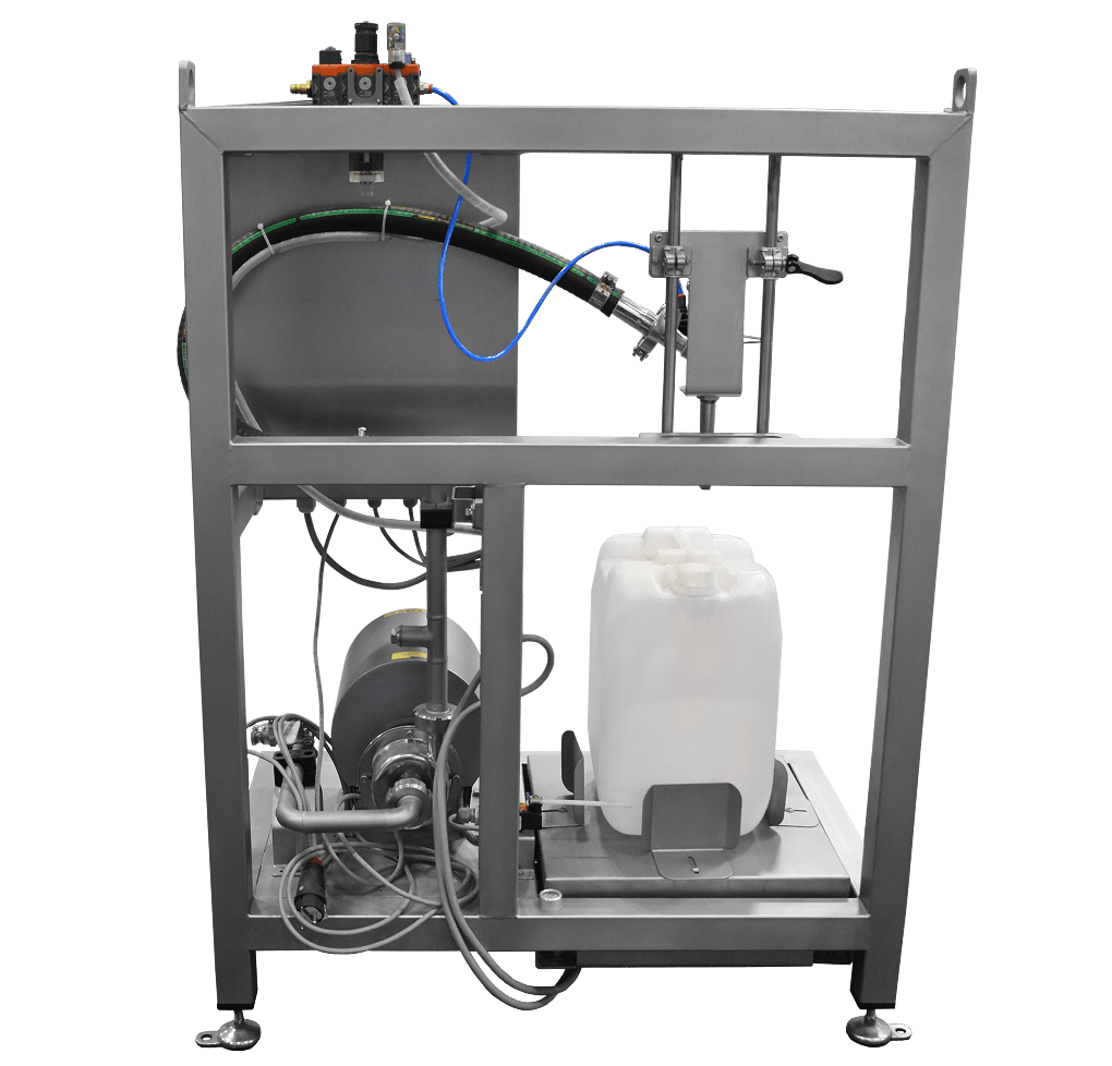 Tapflo Filling Machine back view