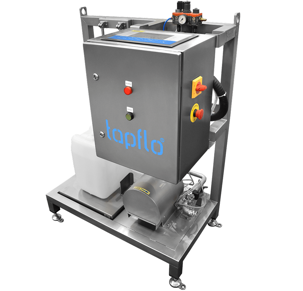 Tapflo Filling machine Front view