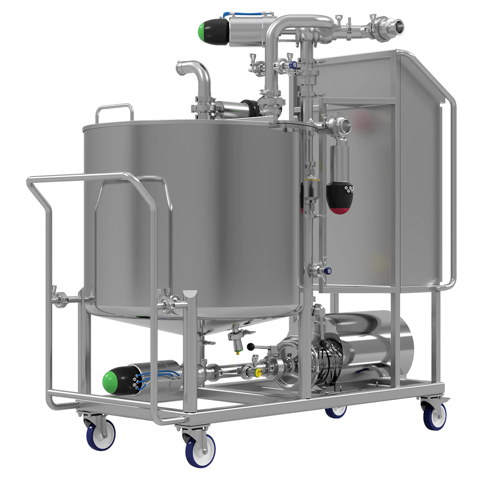 Mobile CIP back view