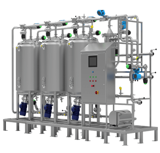 Modular CIP Back View