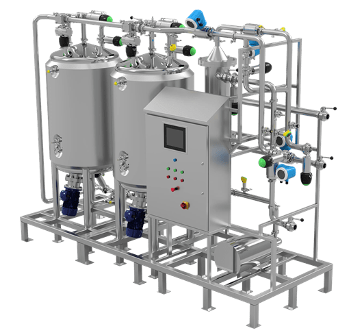 Modular CIP Side view