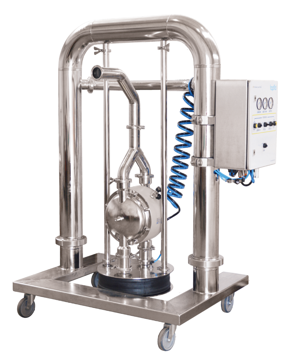 Drum unloading system