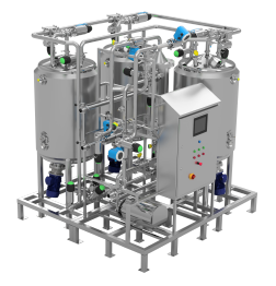 a tapflo modular CIP system