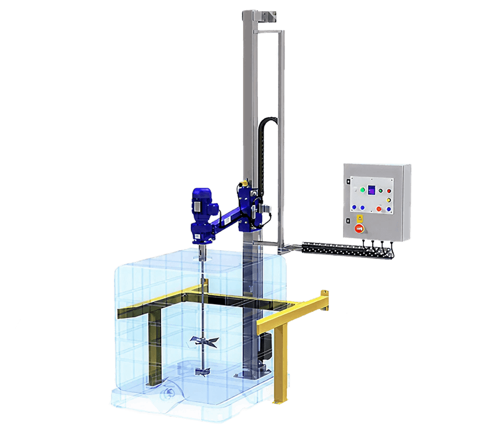 a Tapflo IBC Mixing Station