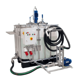 A Tapflo Mixing & Pumping Station