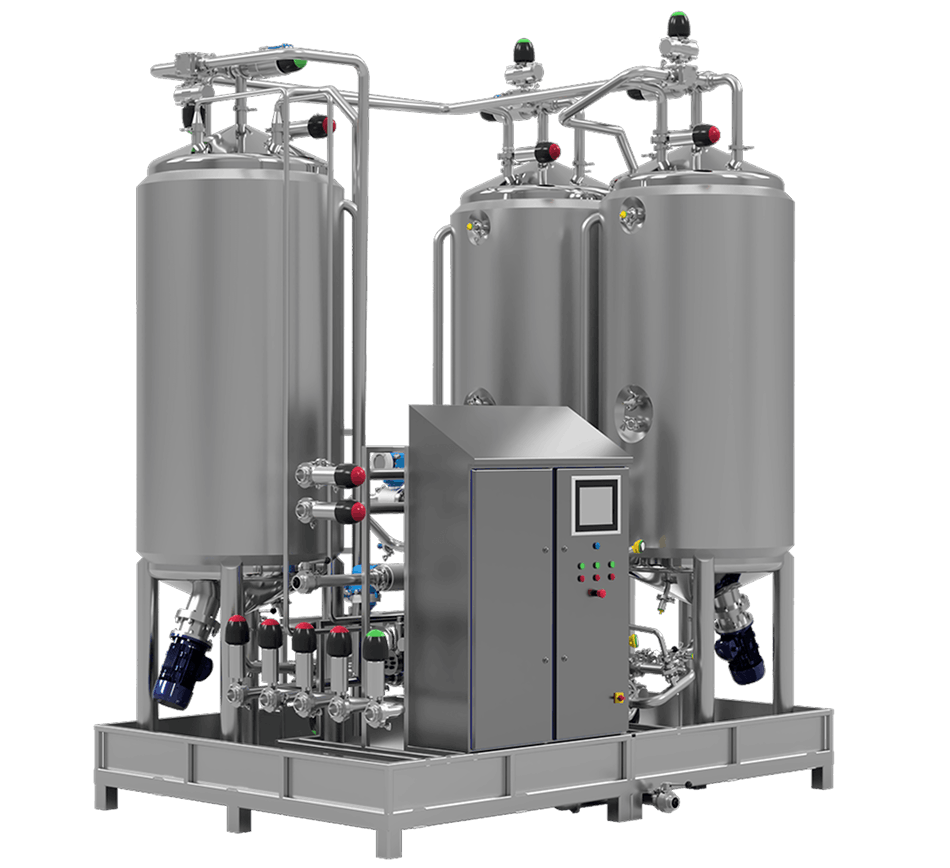 tapflo's multi tank CIP system