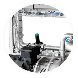 the water pressure regulator on a tapflo SLES unit