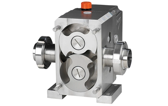 a EHEDG lobe pump for pharmaceutical applications