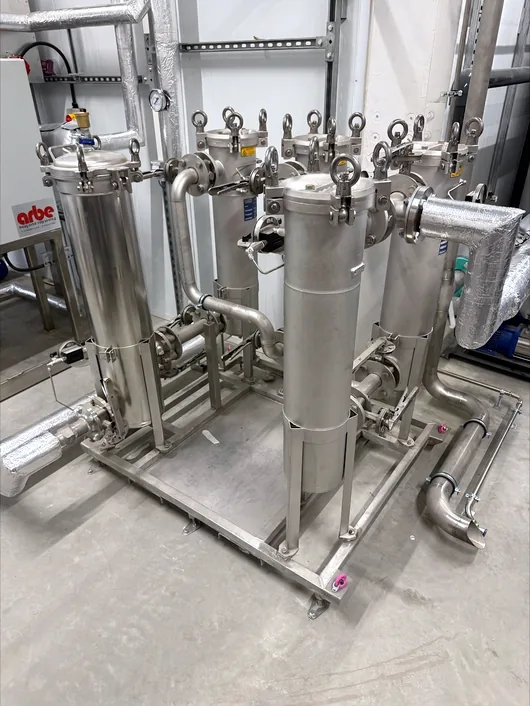 bakery filtration skid