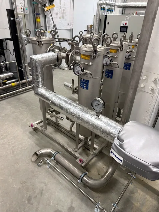 bakery filtration skid system