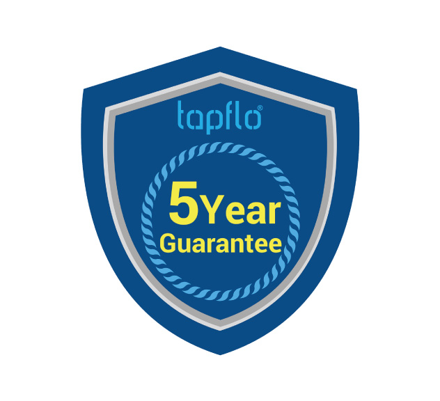 Tapflo 5 year guarantee icon