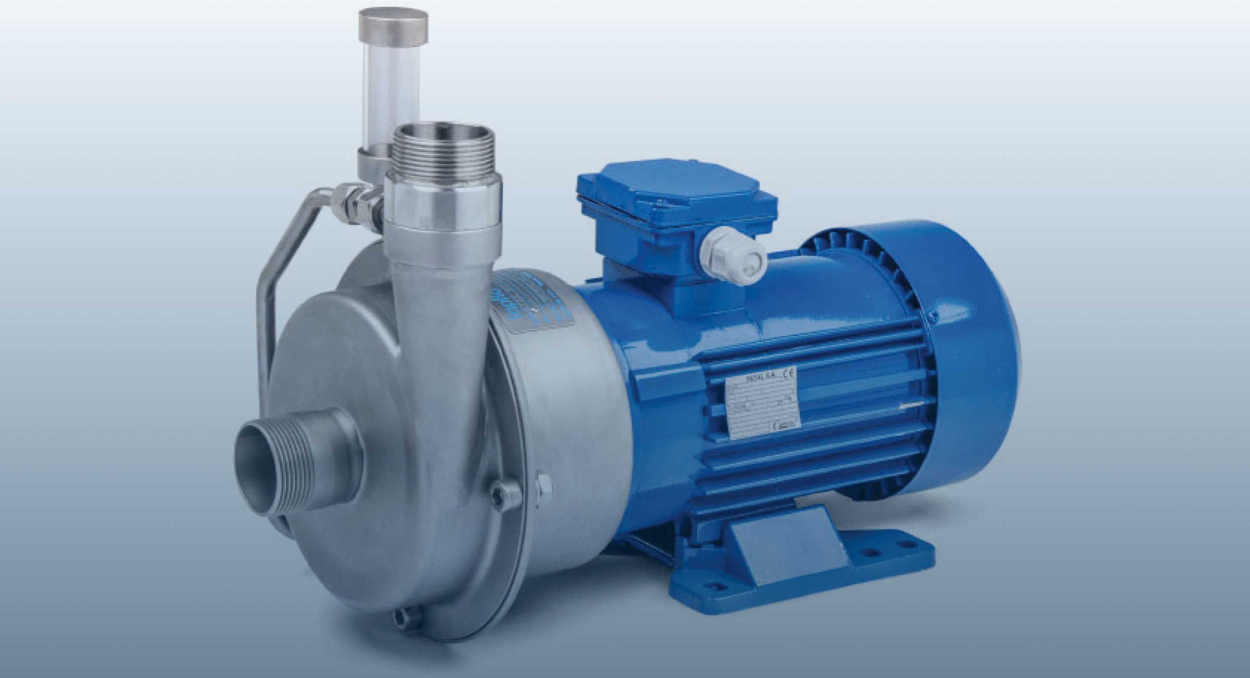 A pump outlet