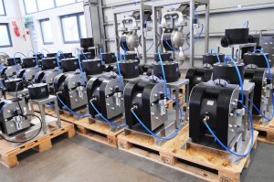 ATEX Diaphragm Pumps in warehouse