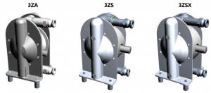 Diaphragm Pump CAM Lock connection options