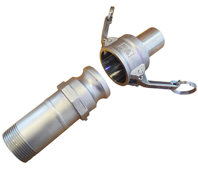 Metal Diaphragm Pump CAM Lock Connections Tapflo Pumps UK