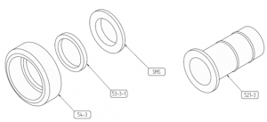 Threaded SMS Sanitary Counter Connections