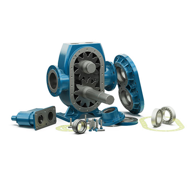 Helical External Gear Pump Components