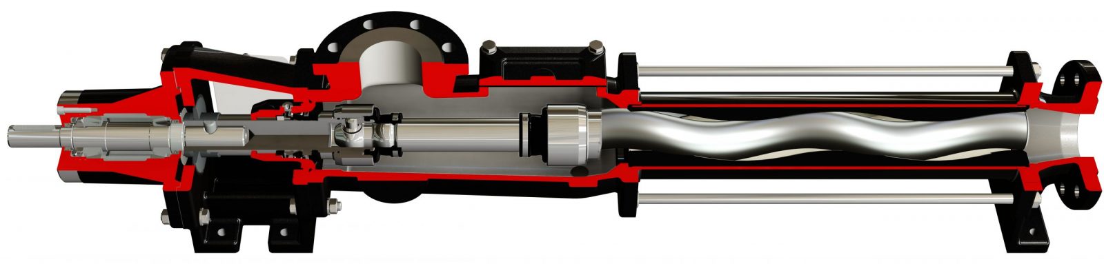 Flanged Industrial Progressive Cavity Pump