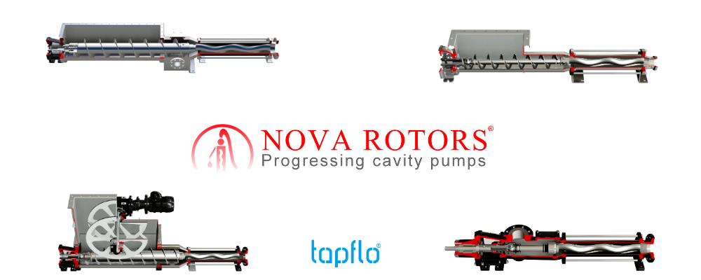 progressive cavity pump range from nova rotas