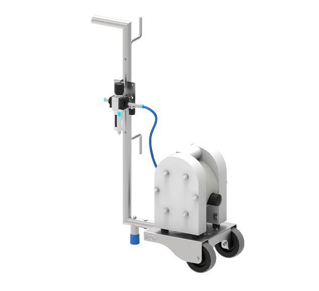 Mobile Pump Solutions - Tapflo Trolley